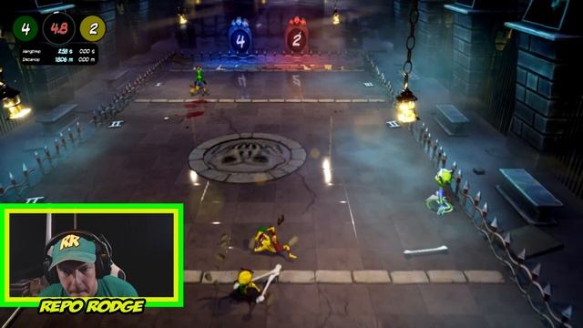 Very funny Grave ball game play. Great fast paced football type game single multiplayer! смотреть онлайн