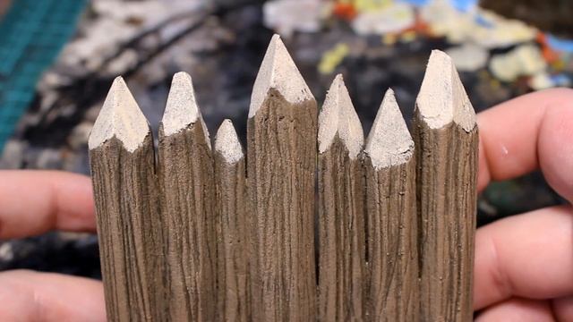 Террейн "Частокол" крафт для ДнД своими руками смотреть онлайн