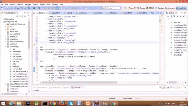 AngularJS Tutorial(Shopping Cart).Video 15.Shopping Cart Tracking using groupBy Filter смотреть онлайн