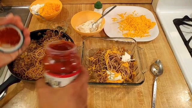 Baked Spaghetti With Cream Cheese 👨🍳🍝🧀