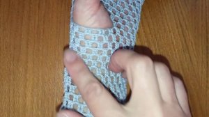 Митенки крючком. Ажурные митенки крючком для начинающих. Часть 1. Crochet fingerless gloves.