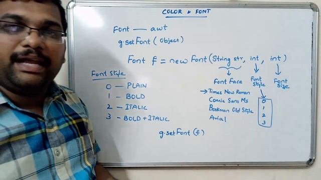 COLOR & FONT CLASS - JAVA PROGRAMMING смотреть онлайн
