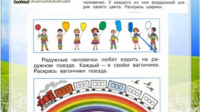 Задание 2 Почему радуга разноцветная? - Окружающий мир 1 класс (Плешаков А.А.) 2 часть смотреть онлайн