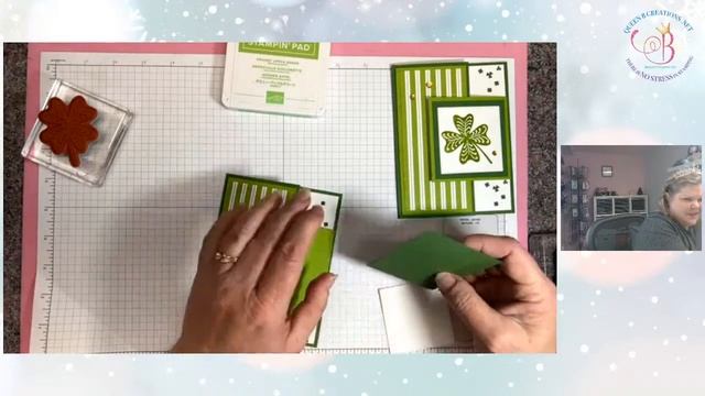? Stampin' Up! Lucky Clover Fun Fold Card смотреть онлайн
