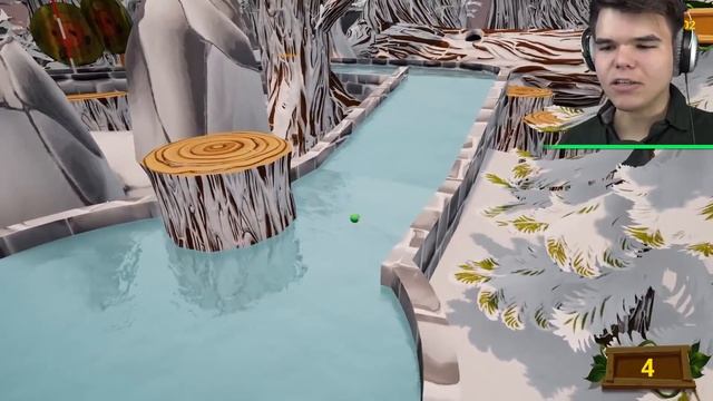 IMPOSSIBLE GOLF ON ICE! (Golf It) смотреть онлайн