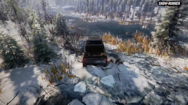 New Pickup Truck K-Series Stripe Twin Turbo In SnowRunner Season 10 @TIKUS19 смотреть онлайн