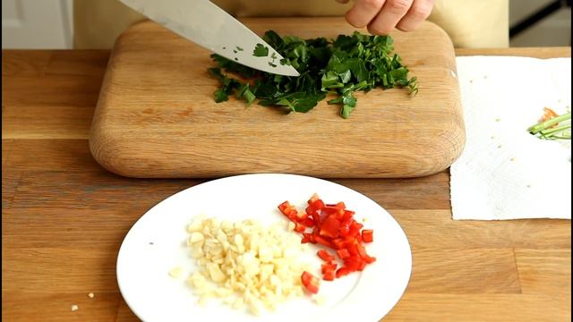 Креветки с чесноком по мадридски - испанская закуска - тапас смотреть онлайн