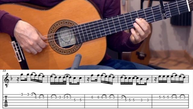 LAS GRECAS (TE ESTOY AMANDO LOCAMENTE) EN GUITARRA смотреть онлайн