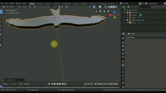 BLENDER 2.8 SVG формат смотреть онлайн