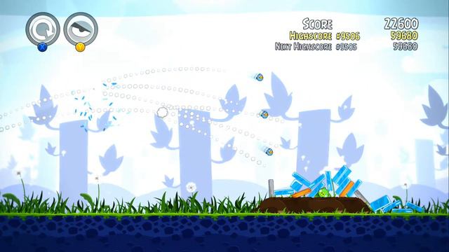 Angry Birds Trilogy Poached Eggs 1 12 Three Stars смотреть онлайн