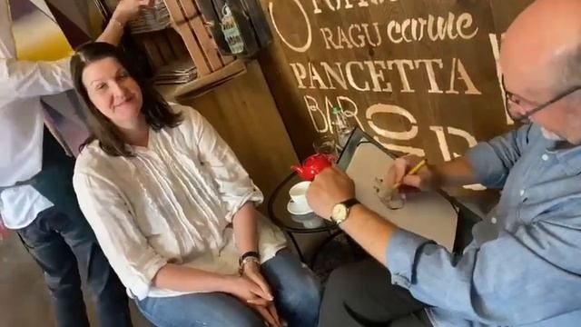 Рисую шарж на празднике 2 смотреть онлайн