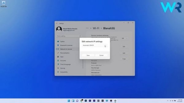 How to connect to a DHCP server on Windows 11