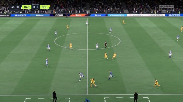 Hartlepool United vs Bolton Wanderers / Papa John's Trophy Round of 16 2021/22 / FIFA 22 смотреть онлайн