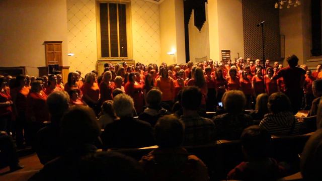 Karma Chameleon - Riff Raff Choir - March 2014 смотреть онлайн