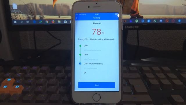 iPhone 6 Antutu Benchmark 2019 смотреть онлайн