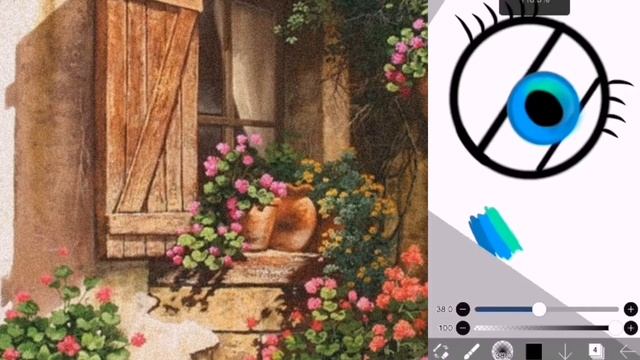 ?//Рисование самого простого глаза//Стиль(Гравити?) ? смотреть онлайн