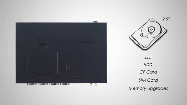 Acrosser fanless mini PC, AES-HM76Z1FL with Core i CPU series смотреть онлайн