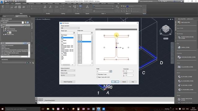 Tutorial 5 - AutoCAD Plant 3D - Platforms смотреть онлайн