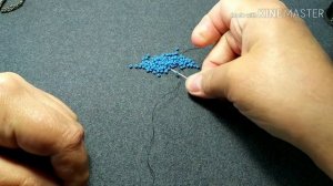 Самая простая, самая быстрая цепочка из бисера.The simplest, fastest bead chain.