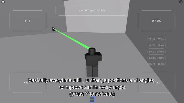 Aim Training Concept 1 (Roblox Aim H4X) смотреть онлайн