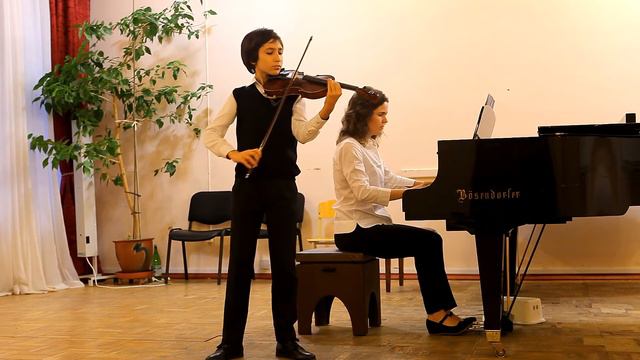 Артем Петросян(12 лет)-Г. Венявский-концерт №2 (часть1)| Artiom Petrossian-H. Wieniawski, conc. No2 смотреть онлайн