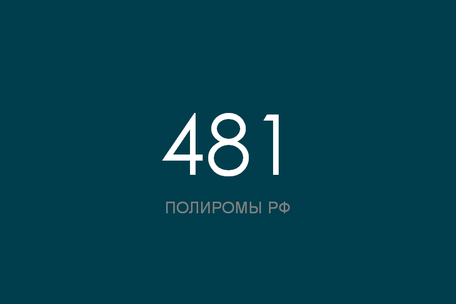 ПОЛИРОМ номер 481