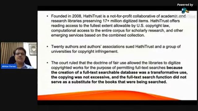 Webinar on 'Copyright Concerns & Challenges for online Education' смотреть онлайн