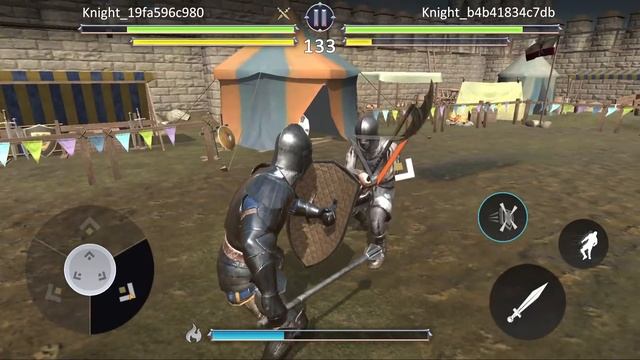 Крутая игра про рыцарей на телефон Knights Fight 2 смотреть онлайн