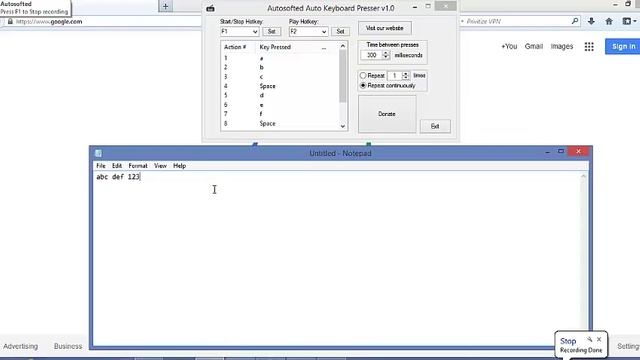 Auto Keyboard Presser free and simple by Autosofted смотреть онлайн