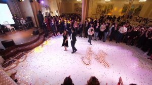 Осетинская свадьба часть 4 Алан Кокаев и Яна Хохоева поздравление от друзей из театра Амран