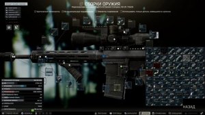 Снайперская сборка SR-25 в Таркове, EFT.