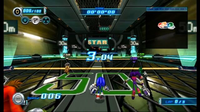 Sonic Riders Zero Gravity: World Grand Prix - Babylon Cup w/ Super Sonic смотреть онлайн