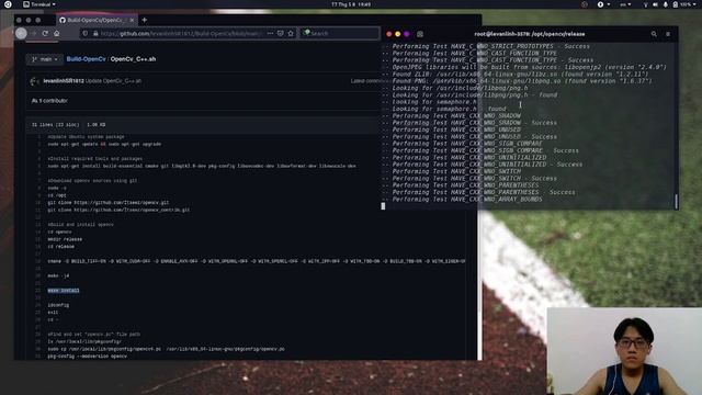 Install OpenCv C++ library on Ubuntu 20.04 | Cài thư viện OpenCv C++ trên Ubuntu 20.04 смотреть онлайн