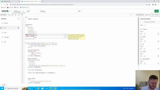Qlik Finance course 5.1 Mofidy excel template смотреть онлайн