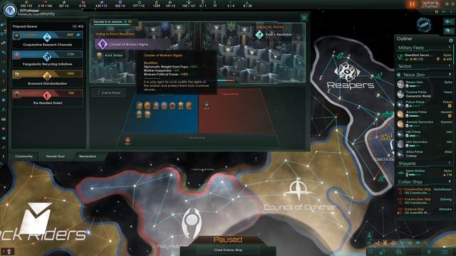 Stellaris: Federations - Content Creator Cold War #2 смотреть онлайн