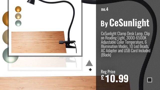 Top 10 Clip Lights [2018]: Clip On Book Light USB Rechargeable Reading Lamp Eye Care Double As смотреть онлайн