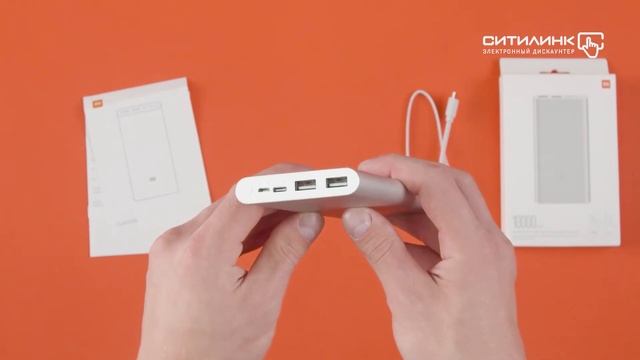 Обзор внешнего аккумулятора (Power Bank) XIAOMI Mi Power Bank 3 PLM13ZM | Ситилинк