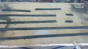 Покраска молдингов под пластик