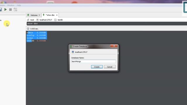 5. MongoDB tutorial for beginners: Create collection with robo 3T using mongodb смотреть онлайн