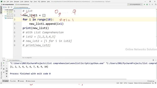 List Comprehension in Python || Tutorial - 67 || Python Tutorial смотреть онлайн
