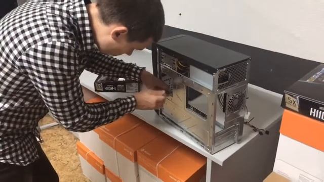 Сборка компьютера смотреть онлайн