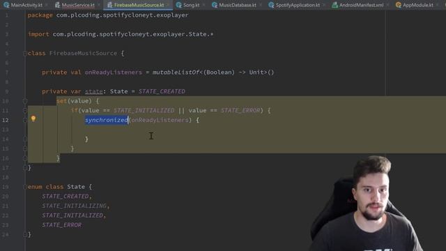 Implementing the Firebase Music Source - MVVM Spotify Clone - Part 5 смотреть онлайн