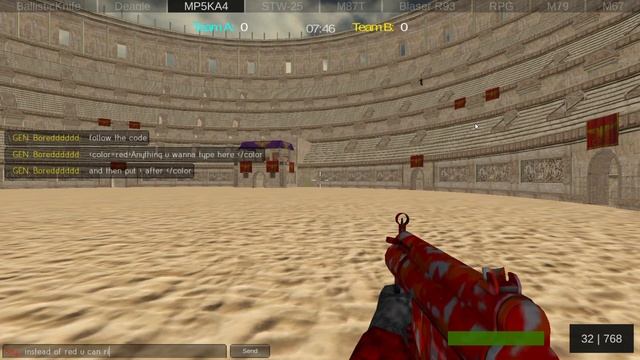 How to change color and Size of text TUTORIAL! | Crazy Shooters 2 смотреть онлайн