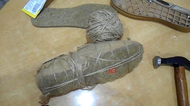 Подготовка тапки к пришиванию подошвы смотреть онлайн