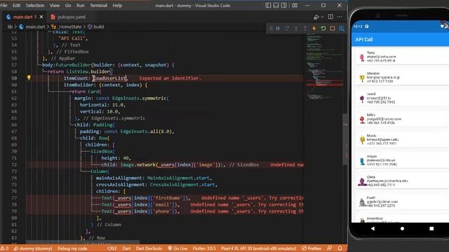 Flutter - FutureBuilder Widget смотреть онлайн