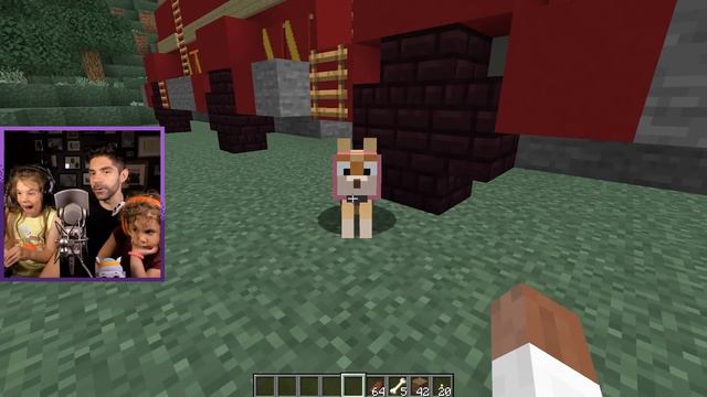 Paw Patrol Minecraft Adventure with My Daughter! :: Finding Everest смотреть онлайн