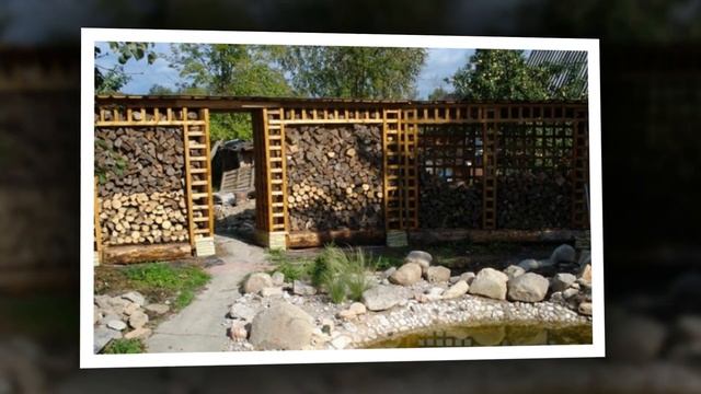 Дрова это не скучно Как сложить поленницу 100 вариантов способных украсить дачный участок смотреть онлайн