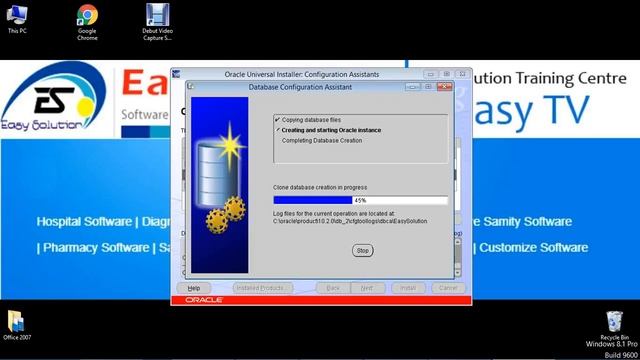 How to Install ORACLE Database 10G Easysolutionbd com смотреть онлайн