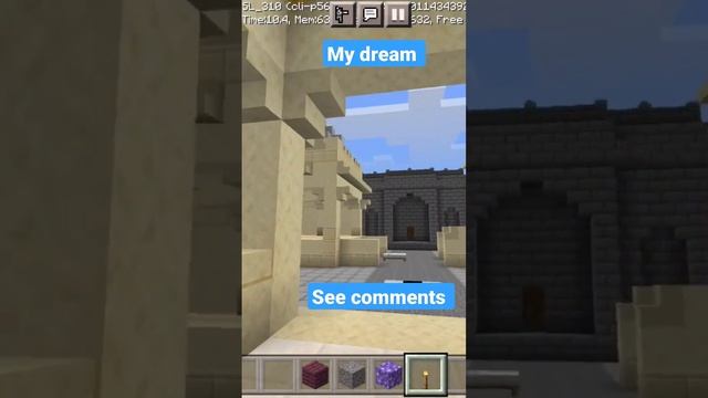 100 days series of Minecraft#shorts #minecraft my dream vs other dream my Minecraft dream смотреть онлайн