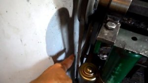 Продольная автоподача на самодельном токарном станке.